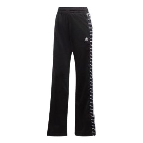 (WMNS) adidas Originals Mid Waist Casual Pants 'Black' DU9880