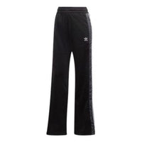 (WMNS) adidas Originals Mid Waist Casual Pants 'Black' DU9880