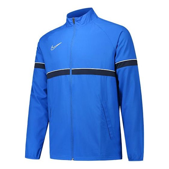 Nike MENS Football Tat Casual Sports Jacket Blue CW6118-463