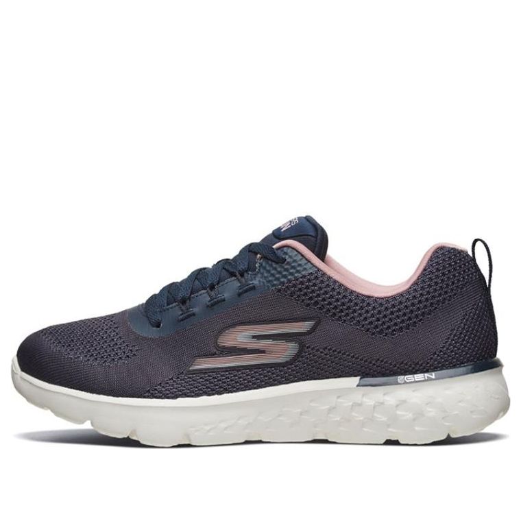 (WMNS) Skechers Go Run 400 Blue/White/Pink 667044-NVPK