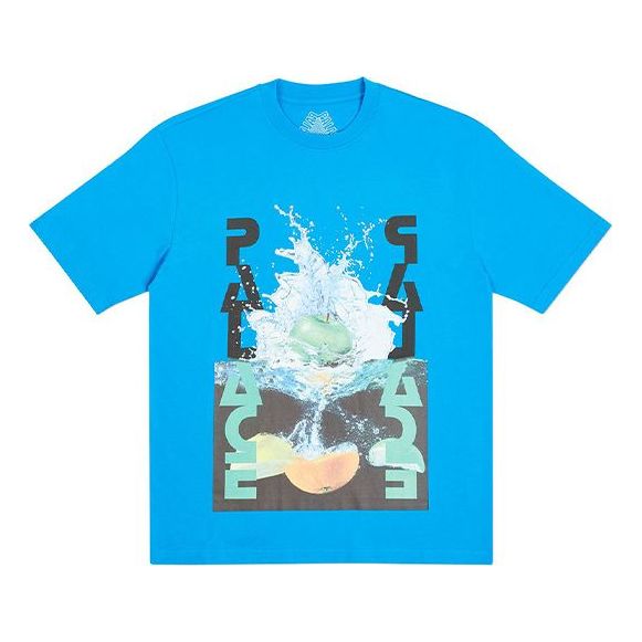 PALACE Furi Round Neck Short Sleeve Unisex Blue P19TS039