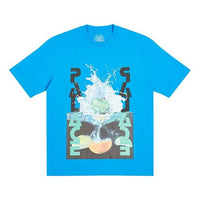 PALACE Furi Round Neck Short Sleeve Unisex Blue P19TS039