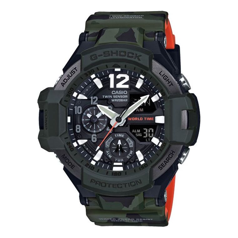 CASIO G-Shock Gravitymaster 'Green' GA-1100SC-3A