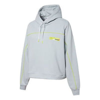 (WMNS) PUMA x Roaringwild Hoodie 'Grey Yellow' 532598-71
