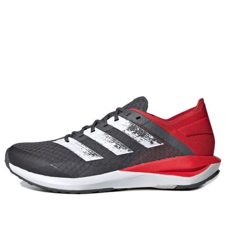 (GS) adidas Rapidafaito J Grey/Red FV7996