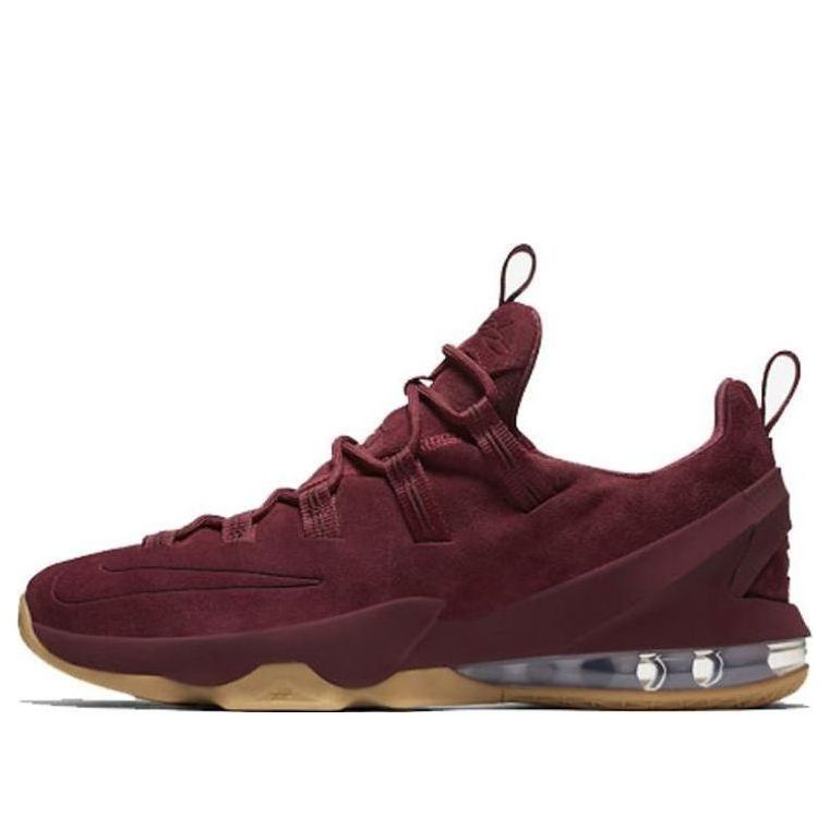 Nike LeBron 13 Low Premium 'Team Red Gum' AH8289-600