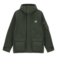 New Balance Trend Hooded Jacket Asia Sizing 'Military Green' AMJ31320-DON