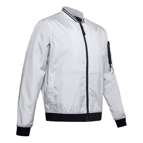 Men's Under Armour Unstoppable Training Sports Jacket Gray 1345537-014