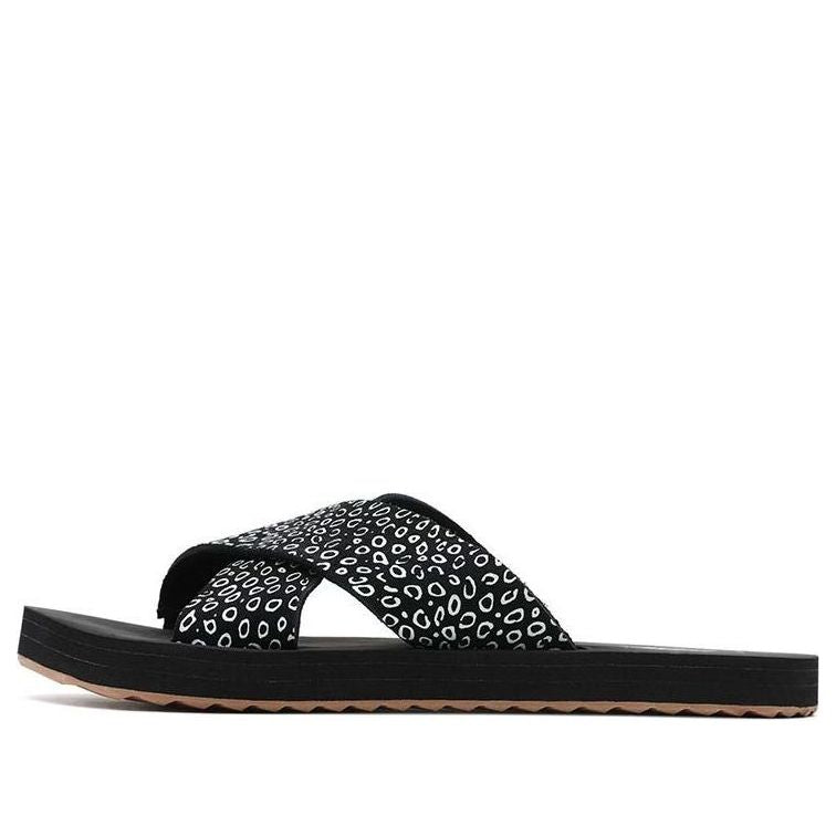 Vans Cross Strap Slide-On 'Black White' VN0A4U1Z4WM