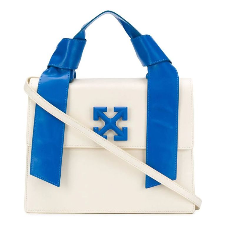 (WMNS) Off-White 2.8 Jitney Shoulder Bag Blue White OWNA114F20LEA0016100