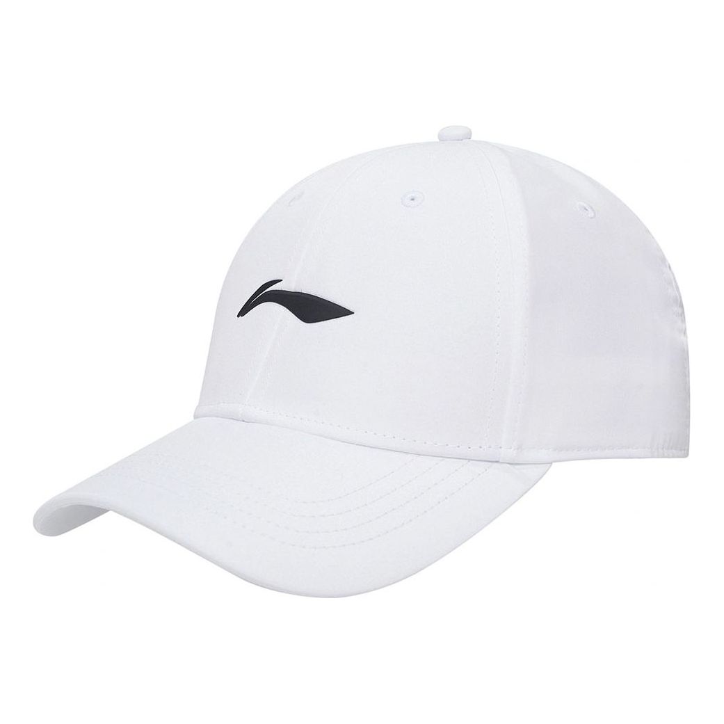 Li-Ning Basic Logo Baseball Cap 'White' AMYS283-2