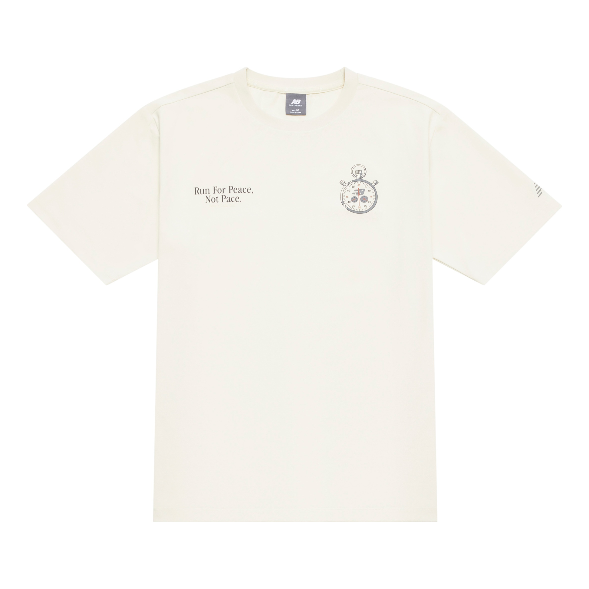 New Balance Icon T-shirt Asia Sizing 'Beige' NEE25041-CRE