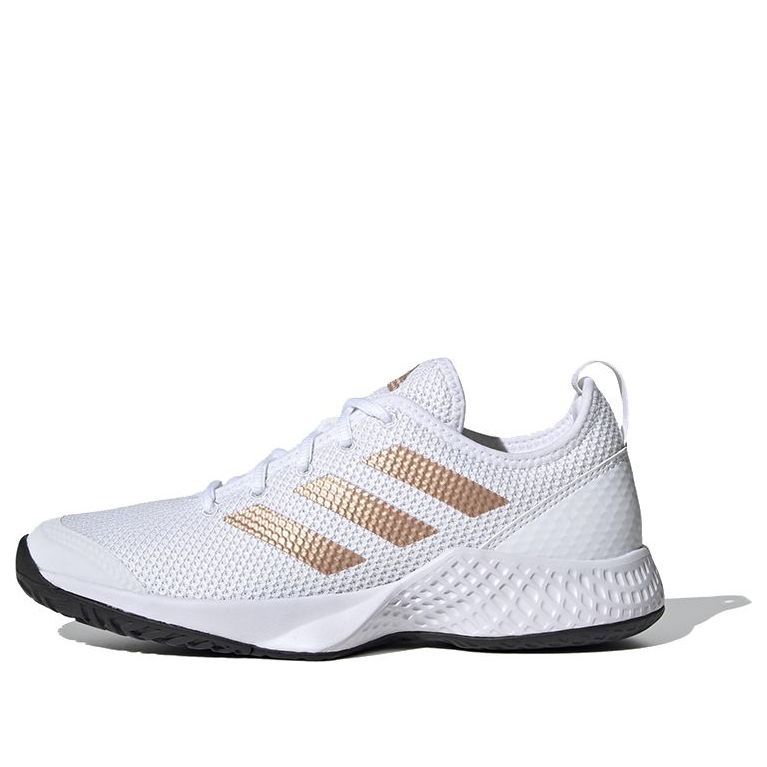 (WMNS) adidas Court Control 'White Copper Metallic' FX3444
