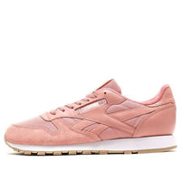 Reebok Classic Leather Low Top Wear-Resistant Pink BS9723