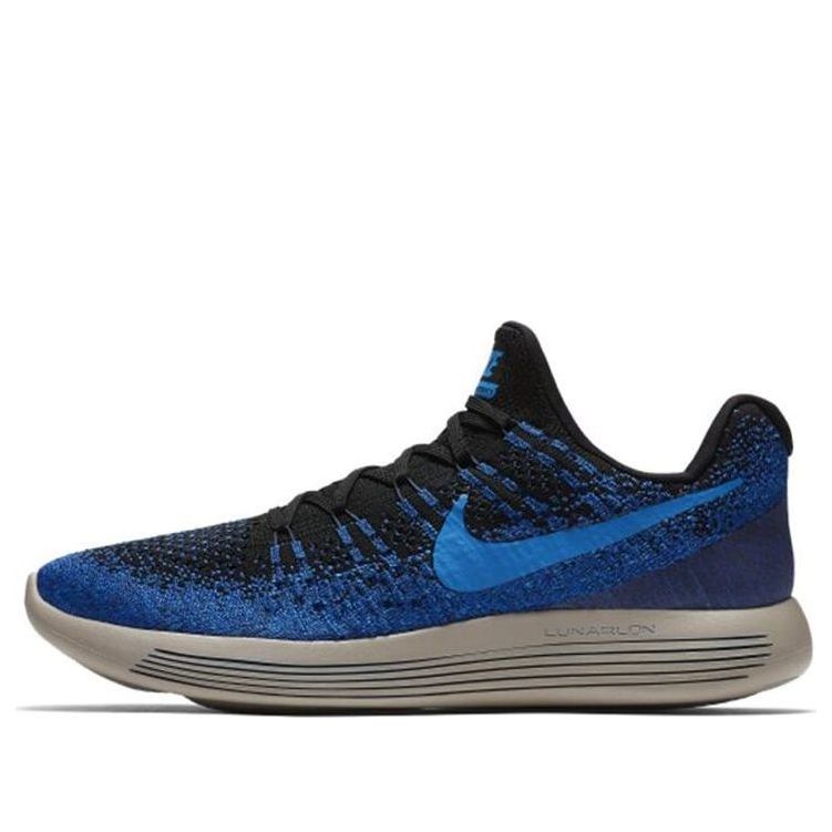 Nike LunarEpic Low Flyknit 2 'Black Blue' 863779-009