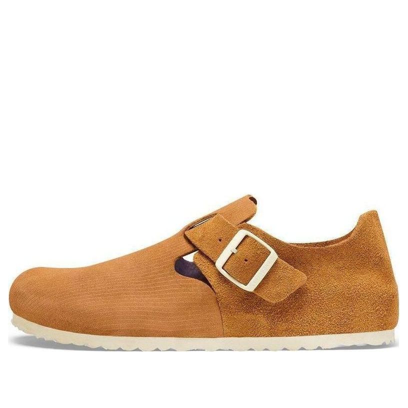 Birkenstock London Suede Leather Narrow Fit 'Cork Brown' 1025622