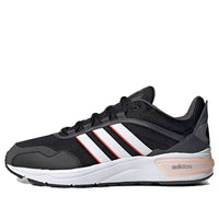 adidas neo 90S Runner 'Black White Red' FW7678