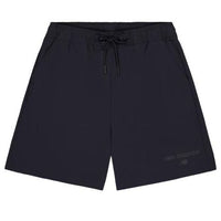 (WMNS) New Balance Small Logo Print Short Asia Sizing 'Black' AWS41514-BK