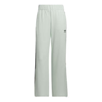 (WMNS) adidas originals Flared Pants 'White Black' IY7122