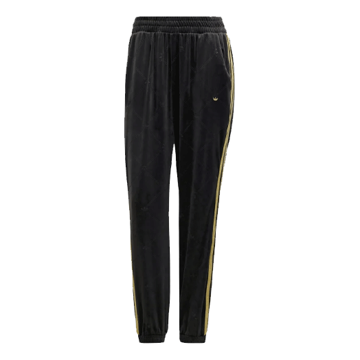 (WMNS) adidas Originals Velvet Track Pants 'Black' H18023