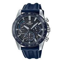 CASIO Waterproof Sports Shockproof Solar Powered EDIFICE Quartz Mens Blue Analog EQS-930BL-2A