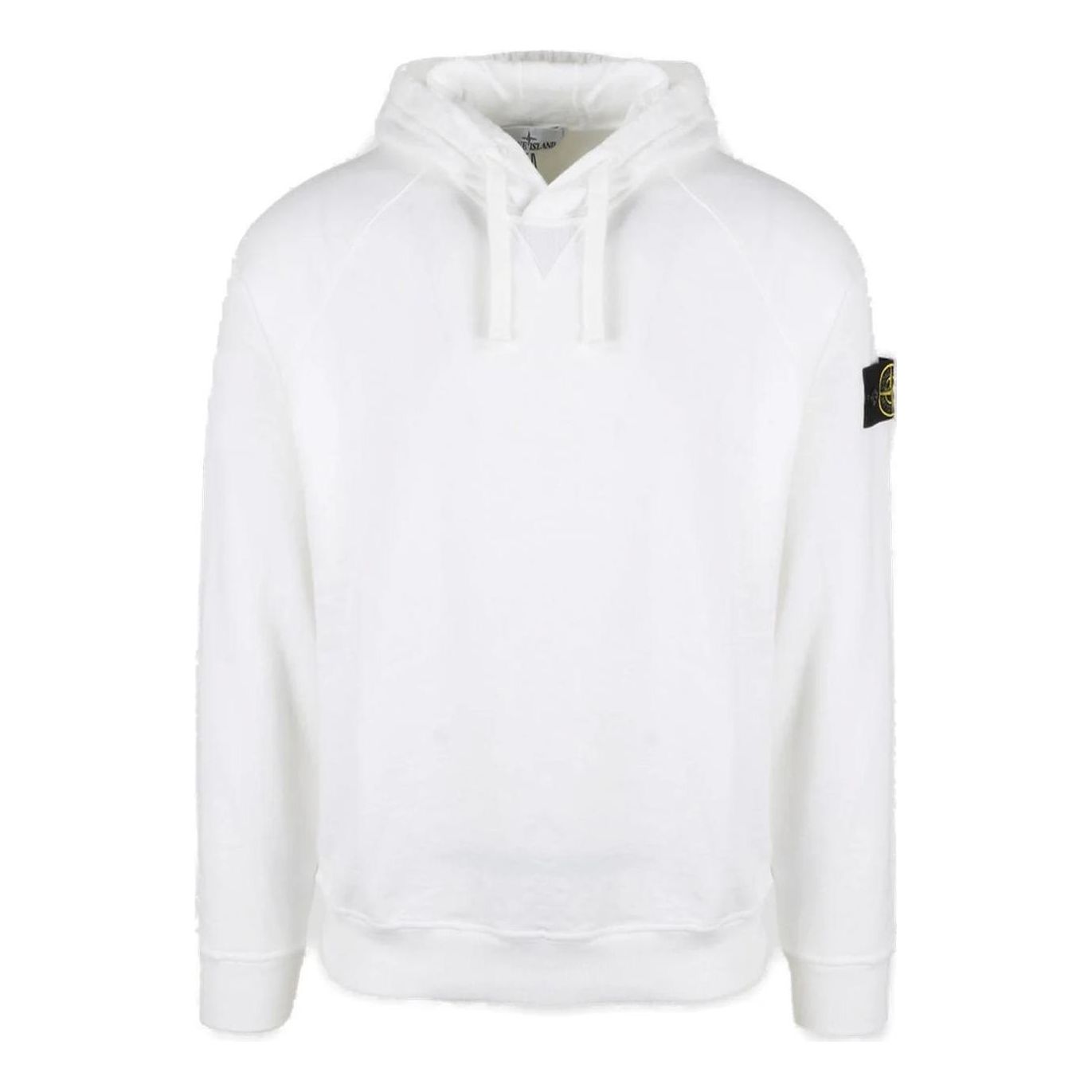 STONE ISLAND Patch Drawstring Hoodie 'White' 781562160-V0001