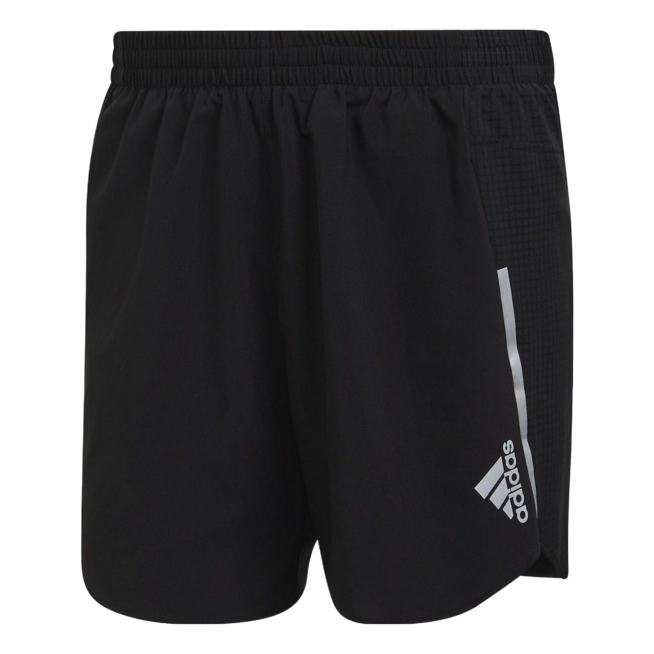 Men's adidas Logo Printing Straight Solid Color Shorts Black H58578