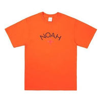 NOAH NYC Logo Tee Orange Short Sleeve Unisex NOAH-SS18-005