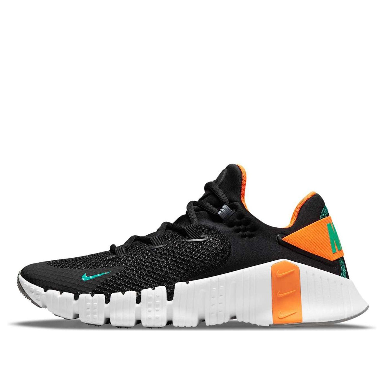 Nike Free Metcon 4 'Black Total Orange Emerald' CT3886-083