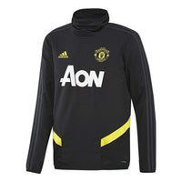 adidas Manchester United FC 19/20 Training Top Asia Sizing 'Black' DX9032