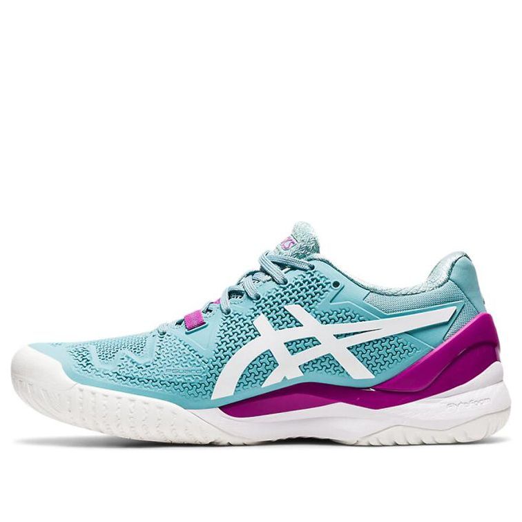 (WMNS) ASICS Gel Resolution 8 Wide 'Smoke Blue' 1042A097-403