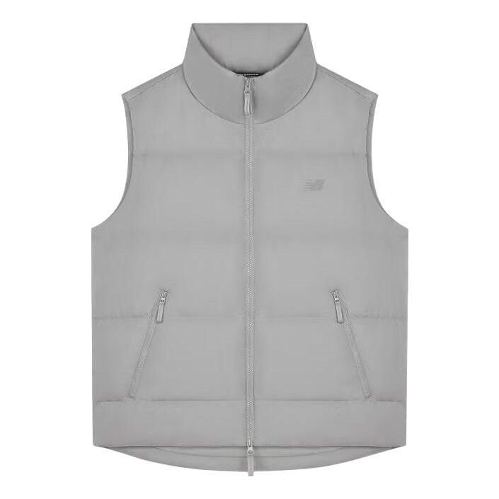 New Balance Lifestyle Down Vest Asia Sizing 'Grey' AMV33331-TAG