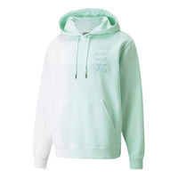 PUMA First Pick Basketball Hoodie 'Teal White' 532118-01
