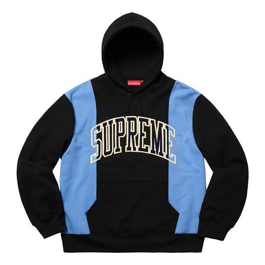 Supreme FW19 Week 4 Paneled Arc Hooded Sweatshirt SUP-FW19-439