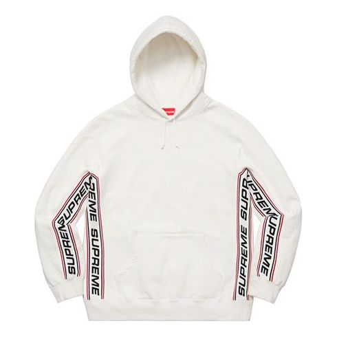 Supreme FW19 Week 3 Text Rib Hooded Sweatshirt Logo SUP-FW19-354