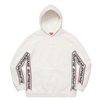 Supreme FW19 Week 3 Text Rib Hooded Sweatshirt Logo SUP-FW19-354