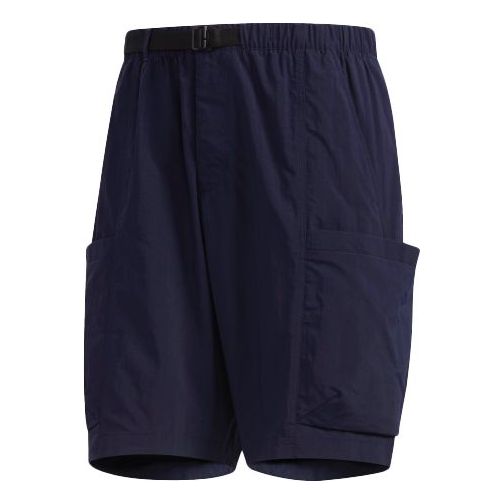 adidas M Id Utlty Sho Athleisure Casual Sports Woven Shorts Blue DV1115