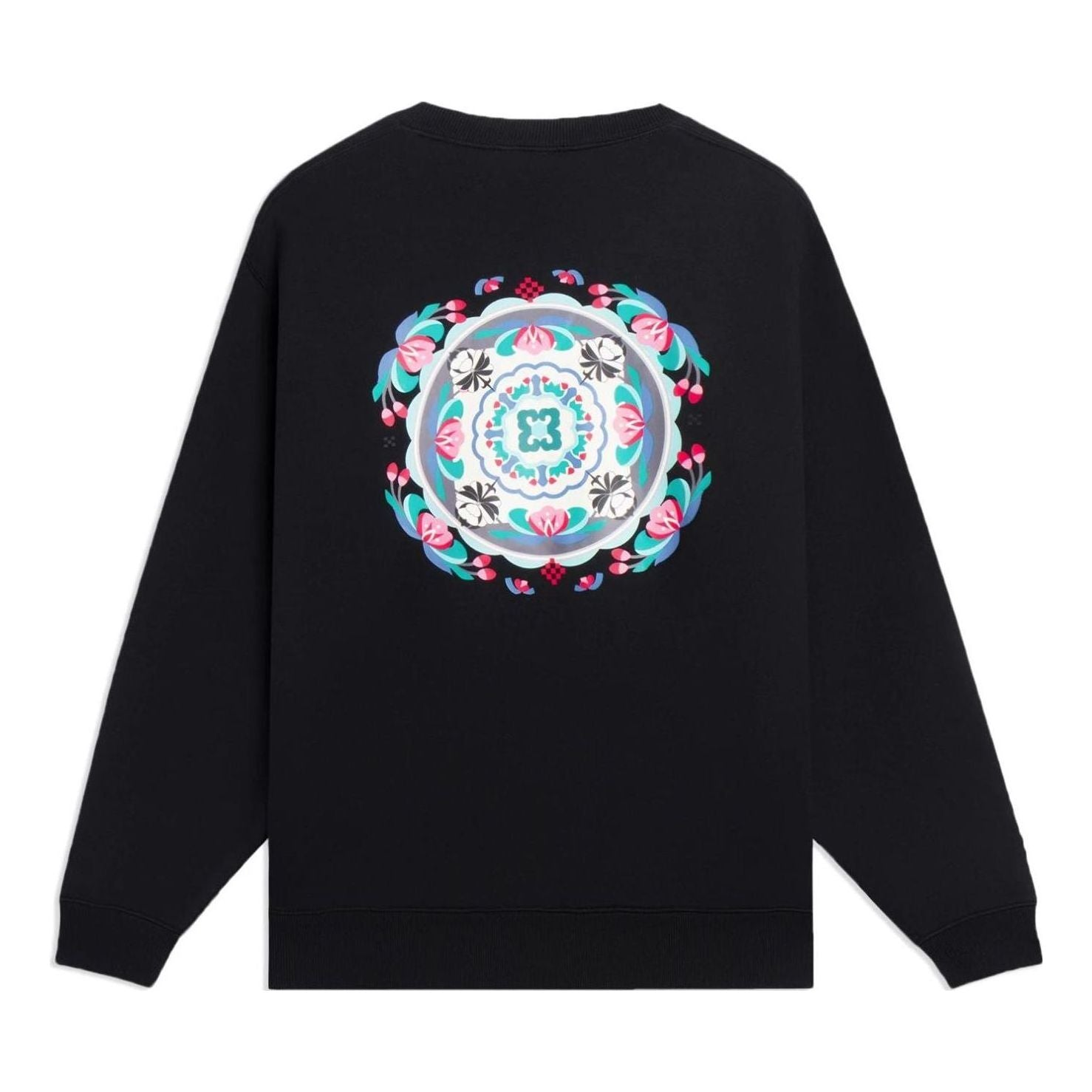 Li-Ning Kaleidoscope Graphics Sweatshirt 'Black' AWDSF47-1