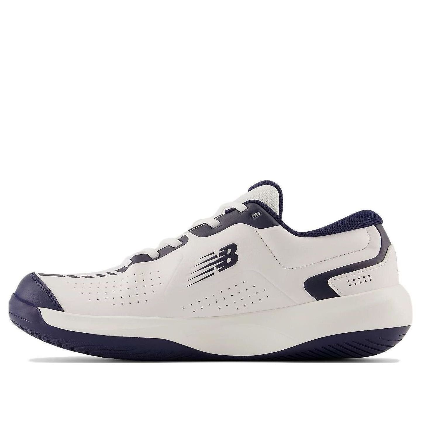 New Balance 696 v5 Low Shoes 'White Black' MCH696W5