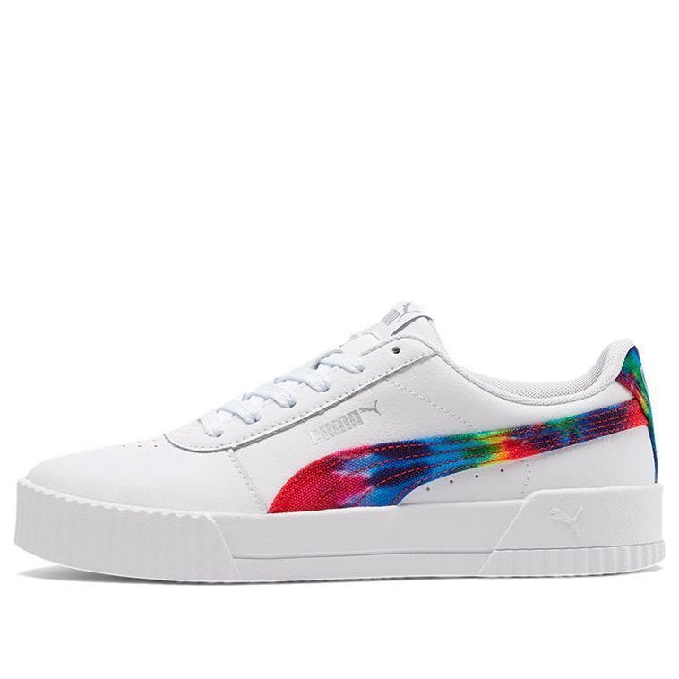 (WMNS) PUMA Carina Tie Dye White 368670-01