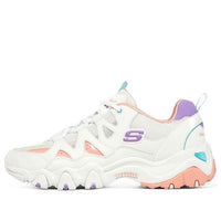 (WMNS) Skechers D'Lites 2.0 'White Pink Purple' 896091-WCLV