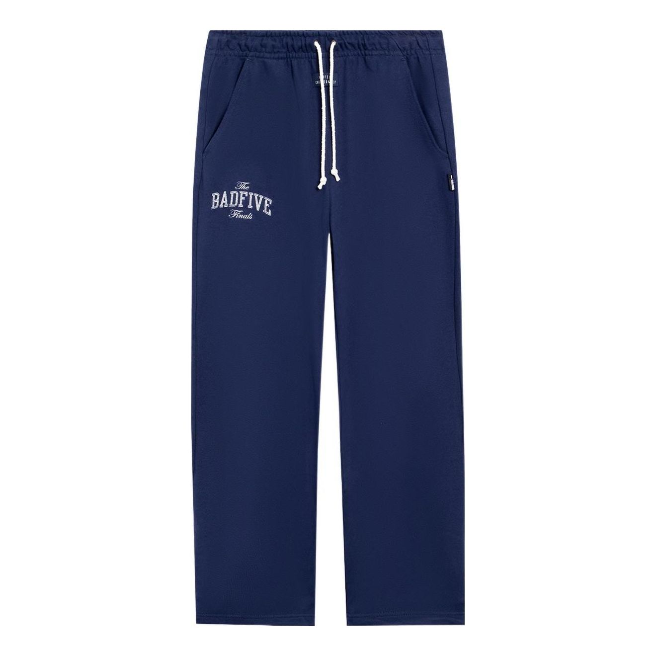 Li-Ning BadFive Graphic Straight Sweatpants 'Navy' AKLSF85-2