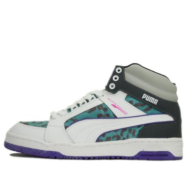 PUMA Slipstream Animal Lace Up Mid 'White Fluo Teal' 355648-04