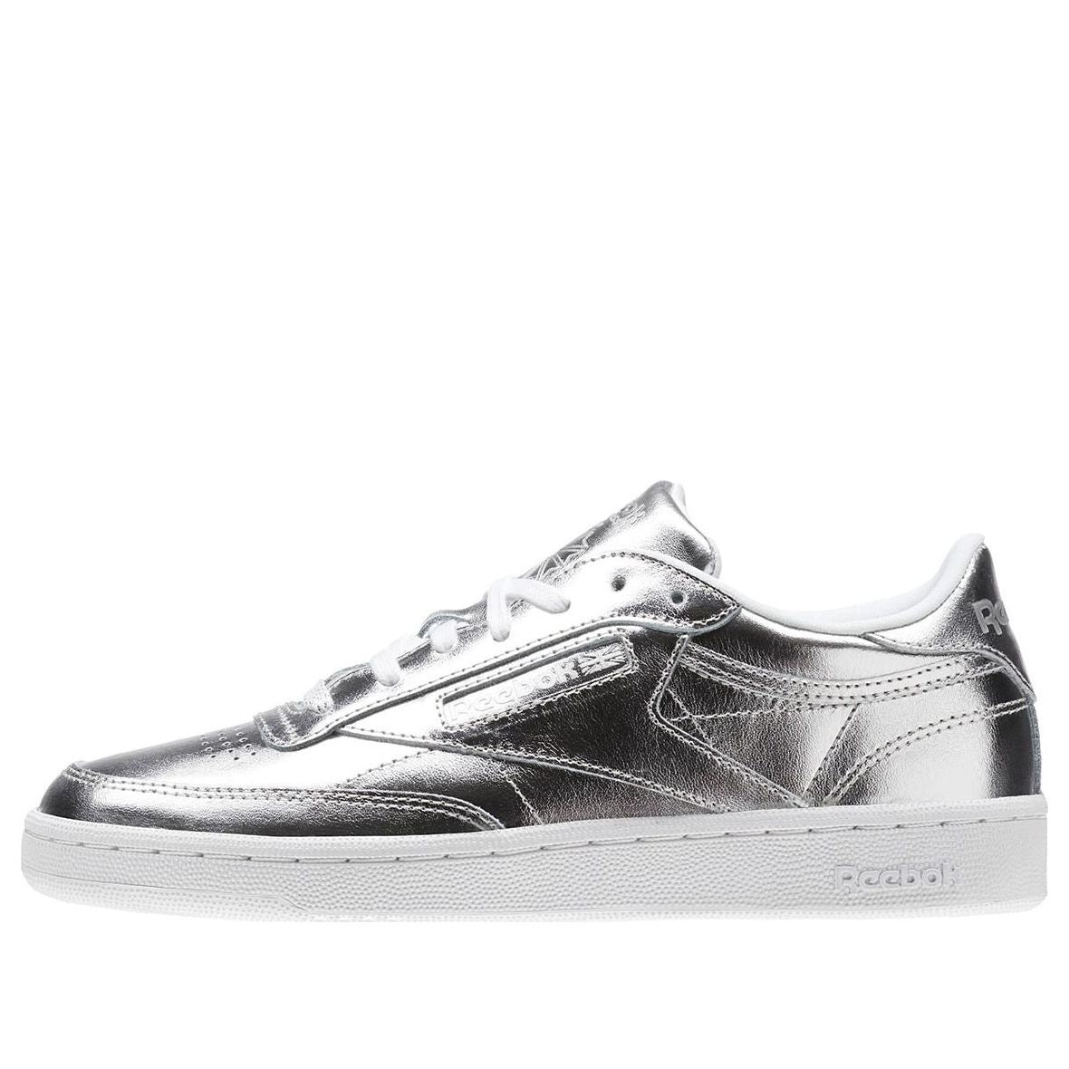 (WMNS) Reebok Club C 85 Silver CM8686