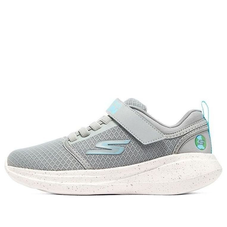 (GS) Skechers Go Run Fast Sneaker 'Grey Light Blue' 302491L-GRY