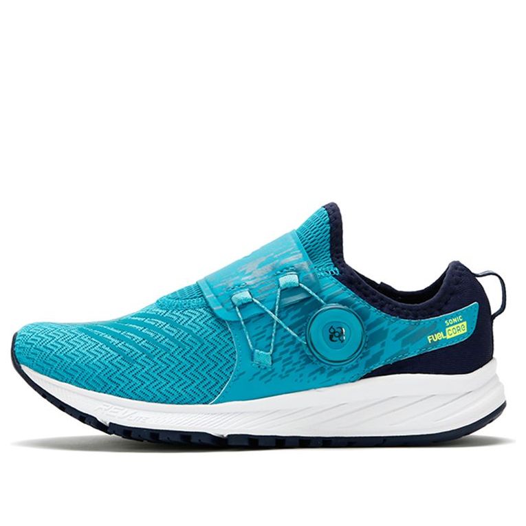 (WMNS) New Balance FuelCore Sonic Sneakers Blue/Green WSONITB
