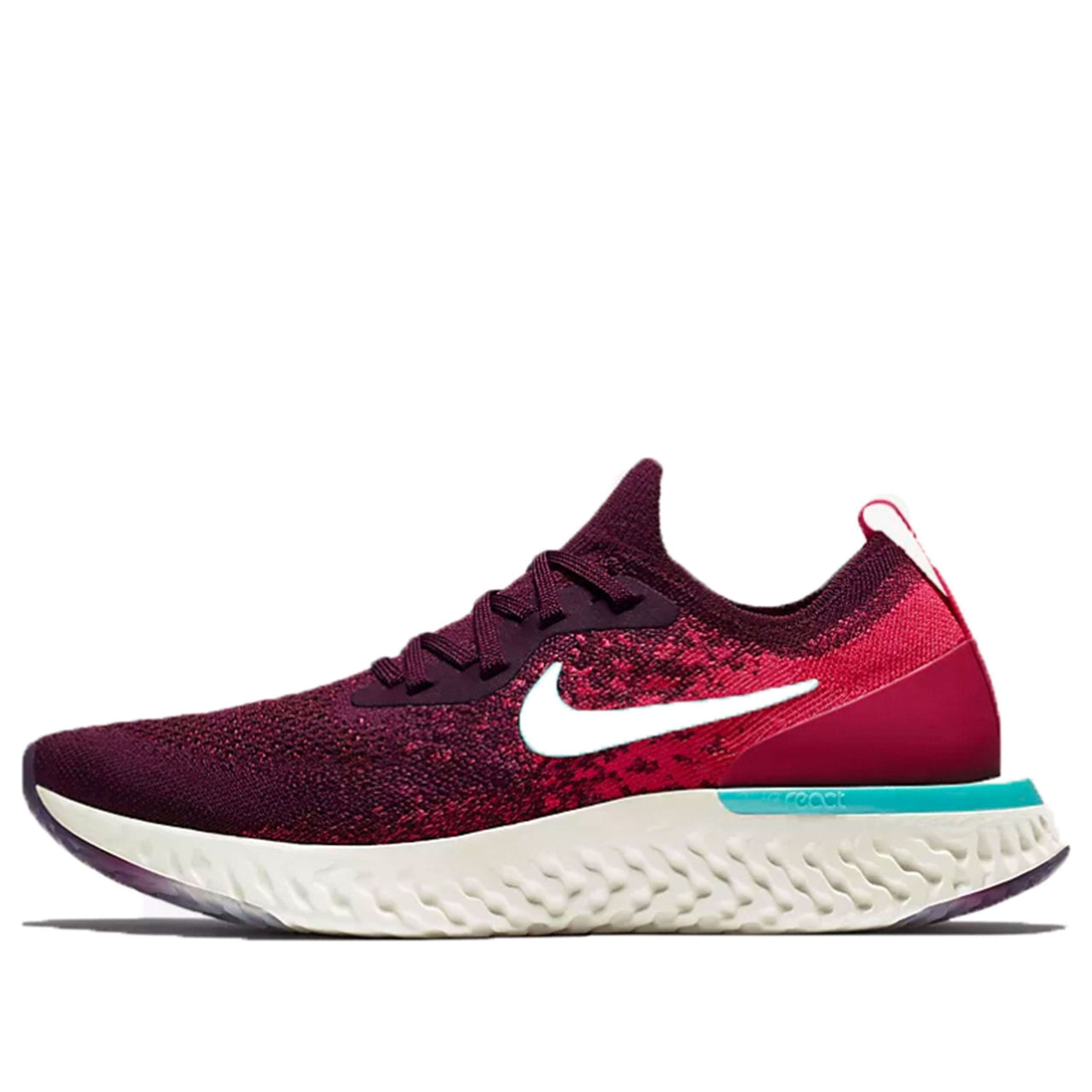 (WMNS) Nike Epic React Flyknit 'Bordeaux' AR5518-600