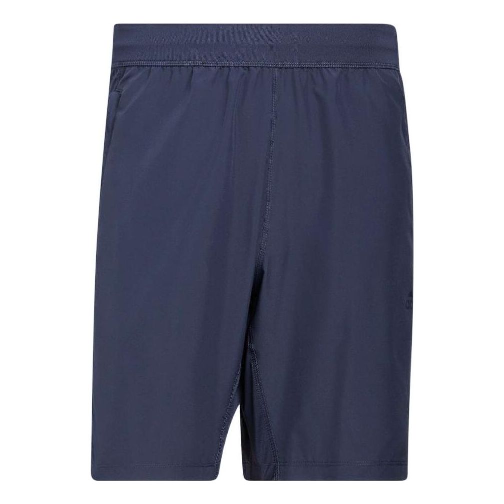 Men's adidas Solid Color Straight Shorts Navy Blue HE6807