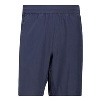 Men's adidas Solid Color Straight Shorts Navy Blue HE6807
