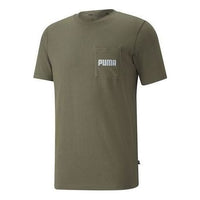 PUMA Modern Basics Pocket Tee 'Olivegreen' 670933-32